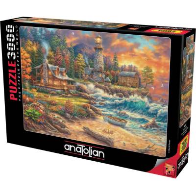 Anatolian Пъзел Anatolian от 3000 части - Провидение край морето (P4934)