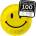 EXS Condoms Smiley Face Regular - Condoms - 100 pcs
