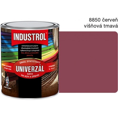 Industrol 0,75 l tmavá červeň višňová