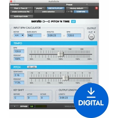 Serato Pitch 'n Time LE