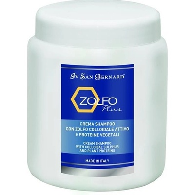 IV San Bernard Krémový ZOLFO PLUS na lupy a parazity 1 L