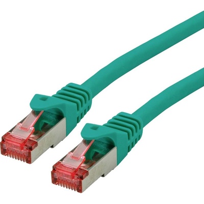 Roline 21.15.2633 S/FTP patch, kat. 6, Component Level, LSOH, 3m, zelený
