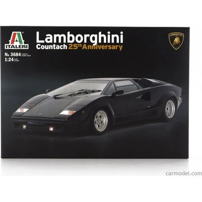 Italeri Lamborghini Countach 25th Anniversary 1989 / 1:24