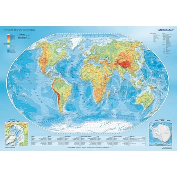 Trefl - Puzzle Physical Map of the World - 1 000 piese