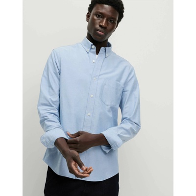 Marks & Spencer Риза от чист памук The Ultimate Marks & Spencer oxford blue Marks & Spencer | Sin | МЪЖЕ | M
