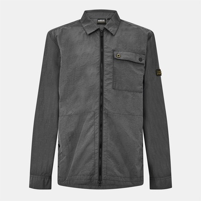 Barbour International Риза с дълъг ръкав Barbour International Men's Inline Cotton Long Sleeve Overshirt - Asphalt CH52