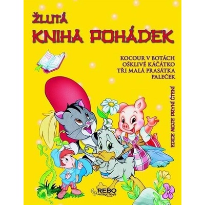 Dětské knihy Žlutá kniha pohádek Moje první čtení