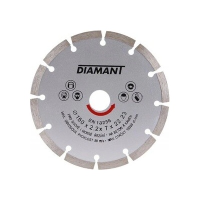 Kotúč diamantový 150 x 22,2 x 2,5 mm segmentový 21115