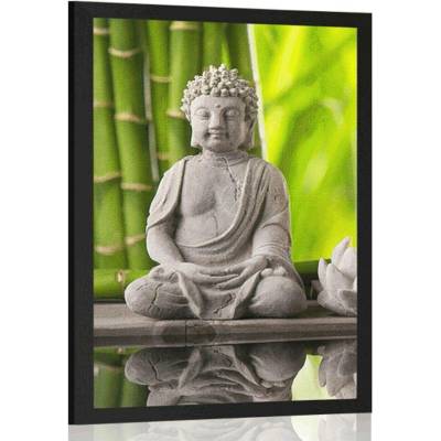 Plakát harmonický Buddha - 60x90 no frame