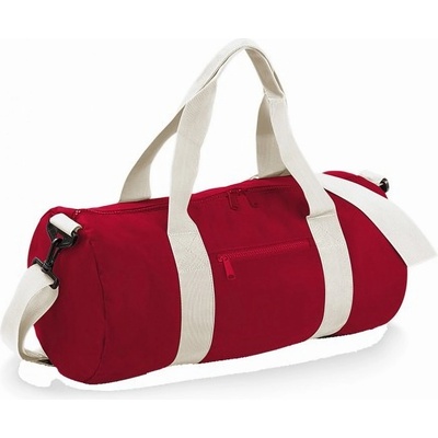 BagBase sportovní oválná přes rameno 20 l červená bílá 50 x 25 x 25 cm BG140