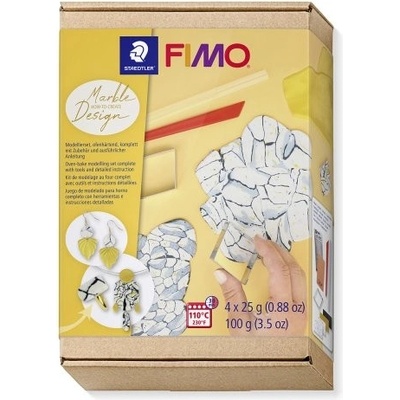 FIMO Staedtler Soft sada Jak vyrobit MRAMOROVÝ EFEKT od 189 Kč - Heureka.cz