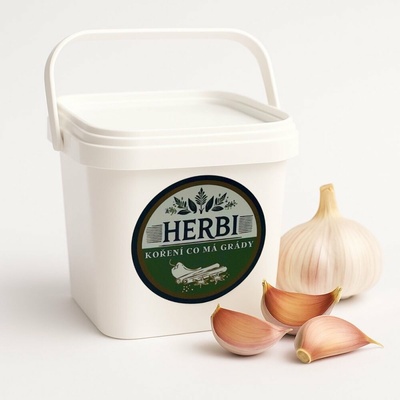 Herbi Cesnaková pasta 10% soli 1 kg vedierko