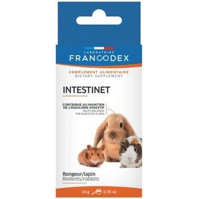 Francodex INTESTINET pro hlodavce a králíky 10 g – Zboží Dáma