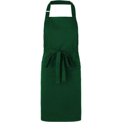 Neutral Zástěra pro číšníky NE92020 Bottle Green 90 x 90 cm