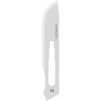 PARAMOUNT Skalpelové čepele stainless steel 100ks, č. 10