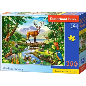 Castorland Пъзел Castorland от 300 части - Горска хармония (B-0303408) - ozone