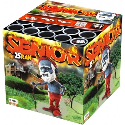 Kompaktný ohňostroj Senior 25 rán 20 mm