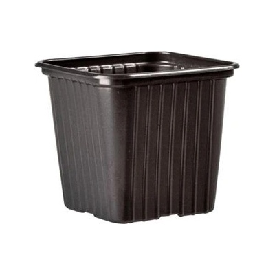 Квадратна работна саксия за разсад 9 х 9 х 10см (мека пластмаса) (8058)