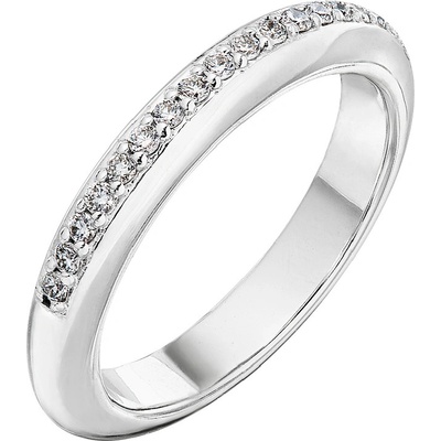 Tiami prsten z bílého zlata s diamanty Maggie T190017