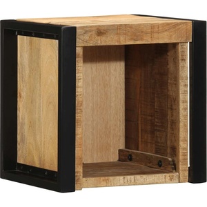vidaXL Нощно шкафче 40x35x40 cm Масивна груба дървесина Манго (4015957)