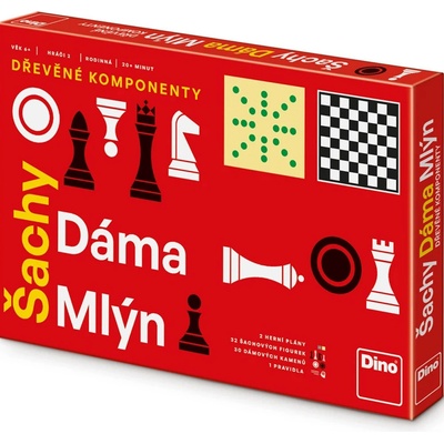 Šachy Dáma Mlýn – Zboží Dáma