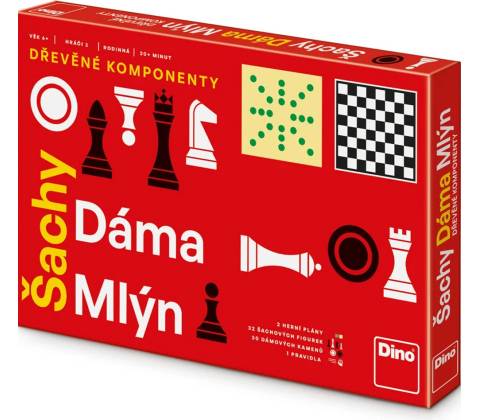 Šachy Dáma Mlýn