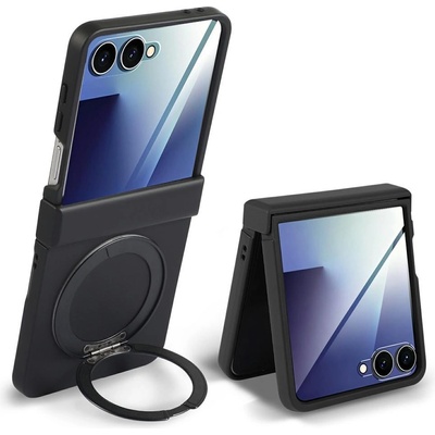 Motorola Магнитен Калъф за Motorola Razr 70 / 60 / 50 5G с Въртяща се Стойка и Протектор - 5 цвята