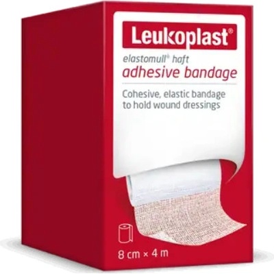 Leukoplast Elastomull obinad.bílé kohez.8 cm x 4 m 1 ks