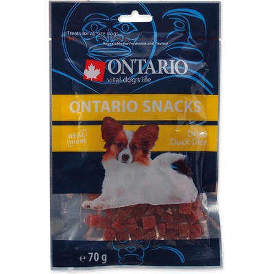 Ontario pochoutka Duck Dice Small dog 10 x 70 g