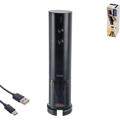 Vývrtka UH/nerez elektr. USB akumulátorová s LED osv.