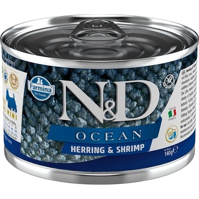 Farmina N&D dog OCEAN Herring & Shrimps 140 g