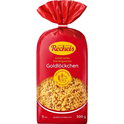 Recheis Goldmarke těstoviny Cellentani 0,5 kg