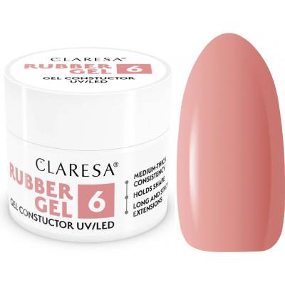 Claresa stavební gel Rubber gel 6 45g