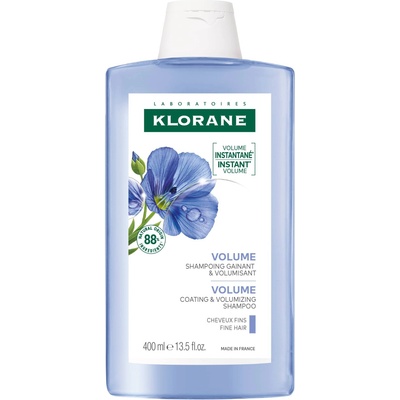 Klorane Flax Шампоан за обем, 400 ml