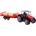 Bburago Bburago 10см Фермерски трактор Massey Ferguson 8740S с ремарке за бали
