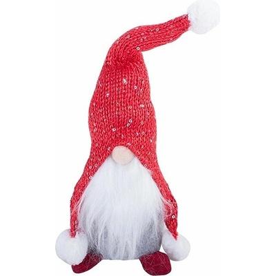 Verk 26023 Vánoční dekorace Skřítek 30 cm, červený
