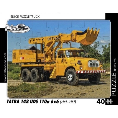 RETRO-AUTA TRUCK č.28 Tatra 148 UDS 110a 6x6 1969-1982 40 dielov