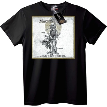 NOONEBRAND Тениска Стрелки на Machine - 2XL, White