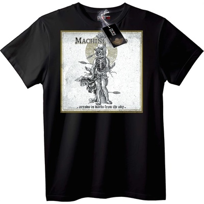 NOONEBRAND Тениска Стрелки на Machine - 2XL, White
