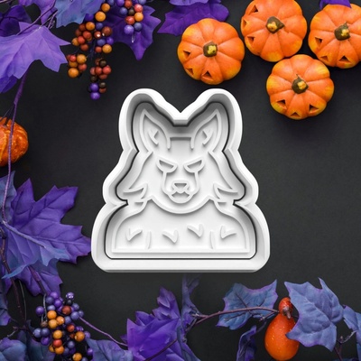 Halloween - Vykrajovátko s pečiatkou
