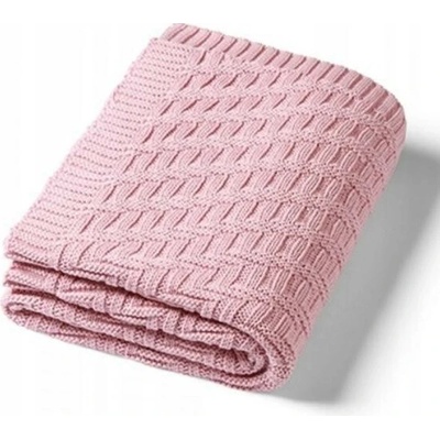 BabyOno Dětská bavlněná deka Růžová