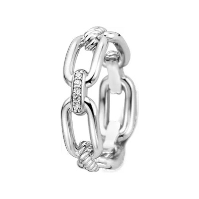 Ti Sento Дамски сребърен пръстен Ti Sento 12206ZI (12206ZI)