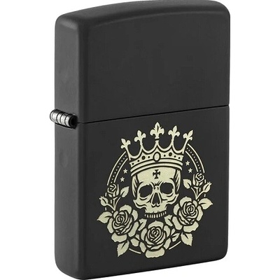 Zapaľovač Zippo 66153 Skull with Crown Design