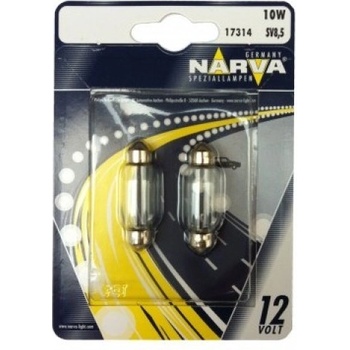 NARVA Крушка Narva 12V C10W 2бр (173144)