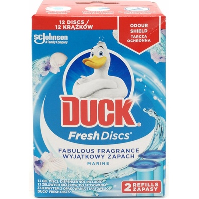 Duck Fresh Discs čistič WC Mořská vůně 2x36 ml