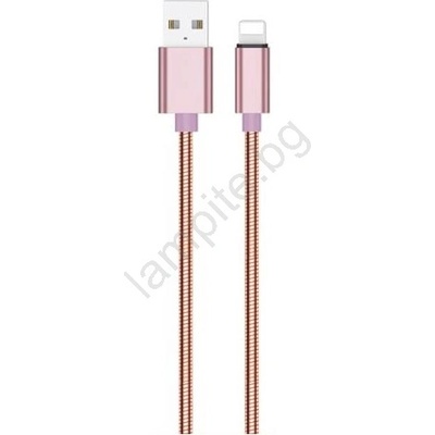 WINNER GROUP-WG - USB кабел Lightning / USB-A 1m розов (WN0030)