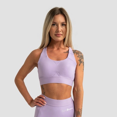 GymBeam Спортен сутиен Limitless Lavender M