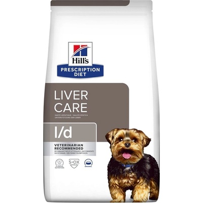 Hill's HILL'S PRESCRIPTION DIET Liver Care Canine l/d Храна за кучета, суха, грижа за черния дроб, 10 kg