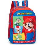 Super mario Ученическа раница Супер Марио Червено/Синьо