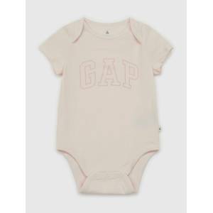 GAP Бебешко боди Brannan Bear с логото GAP GAP | Rozov | Момичешки | 56-62